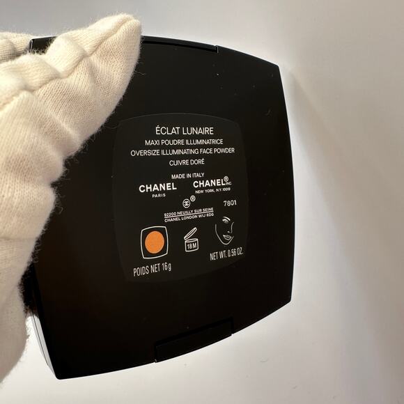 Chanel Eclat Lunaire Oversize Illuminating Face Powder Cuivre Dore Limited Ed - Picture 12 of 15